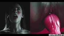 Real Life Hentai Ahegao Amirah Adara Fucks Huge Dildo Filled Of Cum